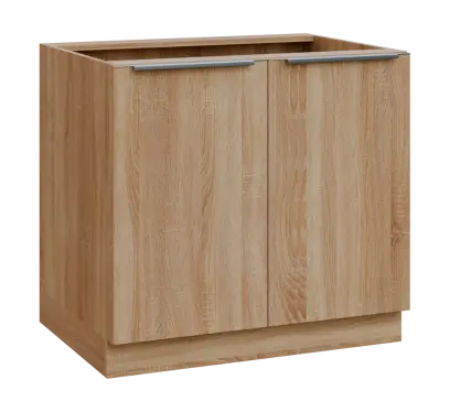 SIS - 9D spodní skříňka, 2-dveřová, 870x900x600, dub bardolino